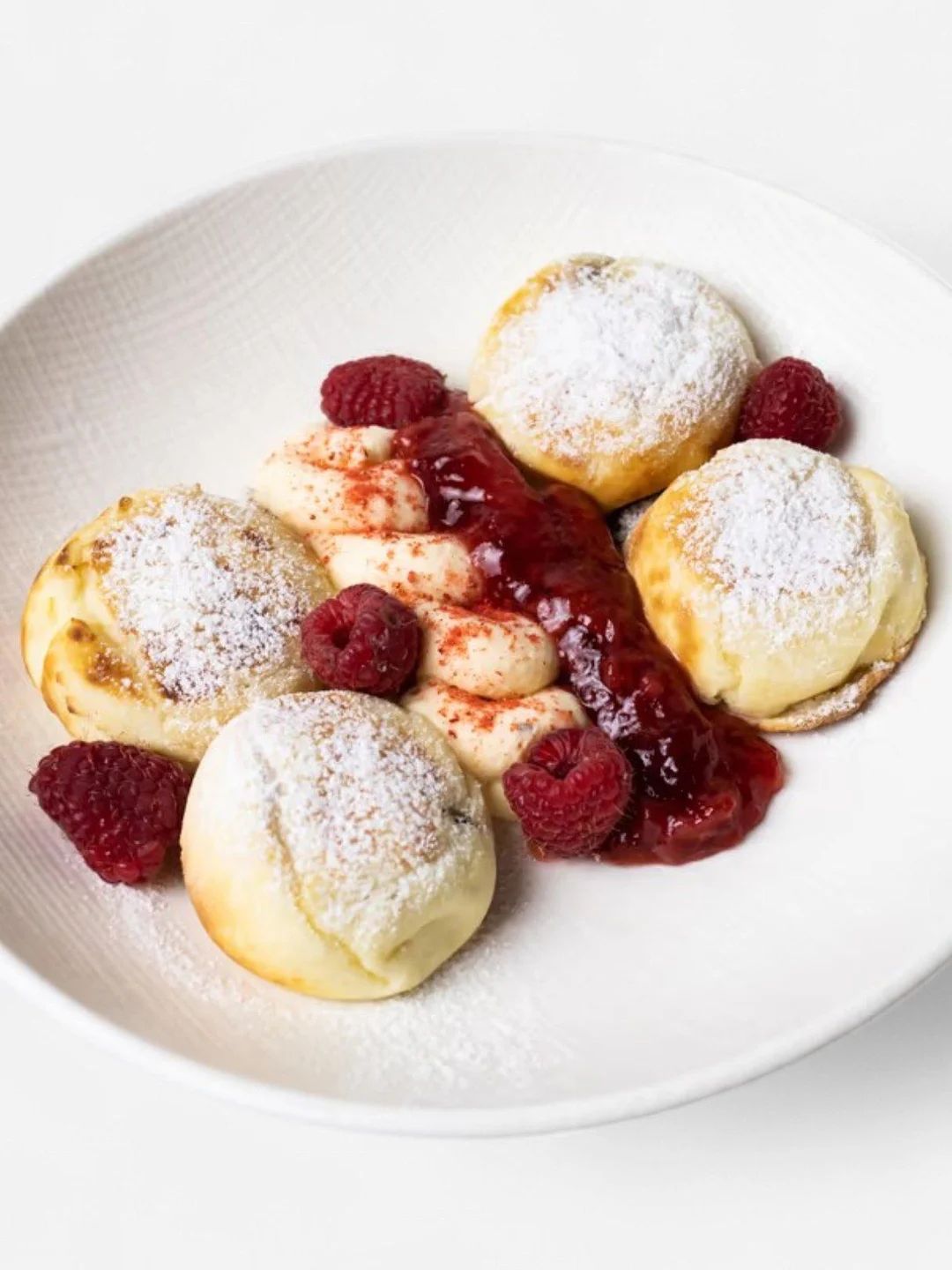 Syrniki with compote