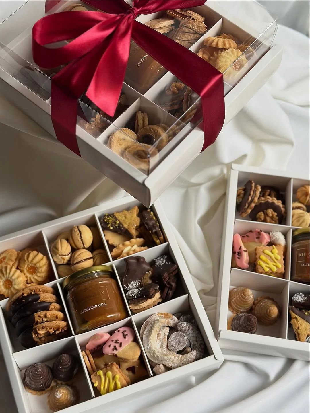 Gift boxes of sweets